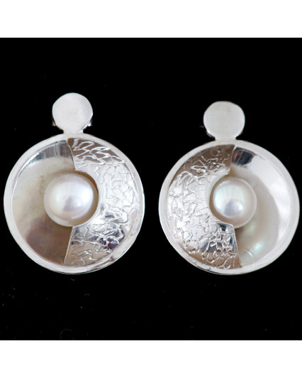 Boucles d'oreilles Demi...