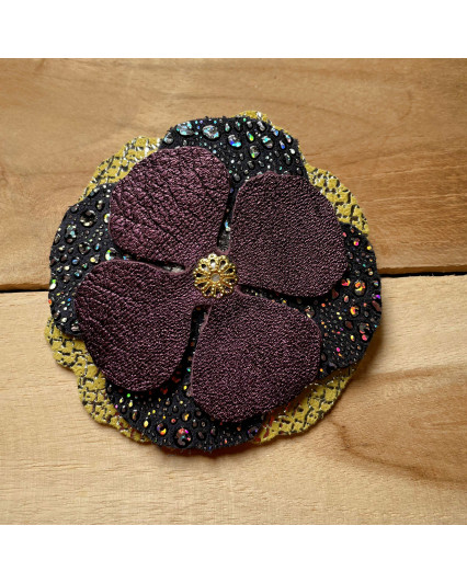 Broche Fleurs N°4