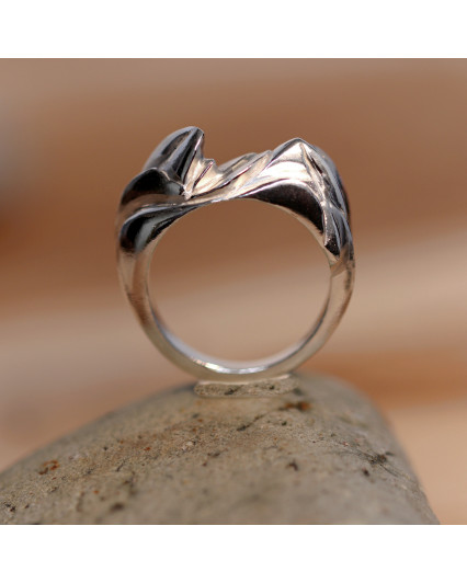 Bague Eclat Argent 950 Rhodiée