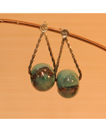 Boucles d'oreilles CERAMIQUE
