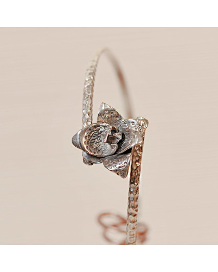 Bracelet Jonc Fleur
