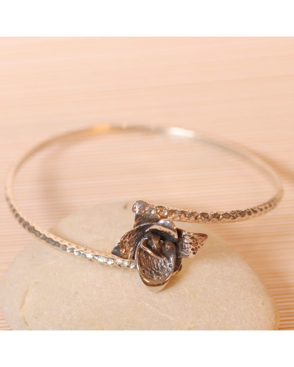 Bracelet Jonc Fleur
