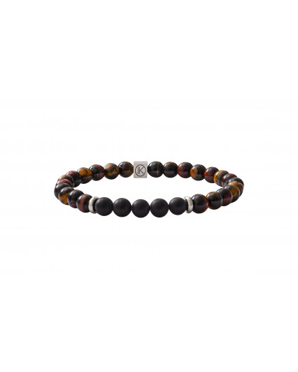 Bracelet Agate et Trois Oeil
