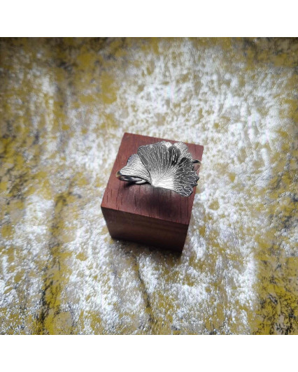 Double Bague Gingko