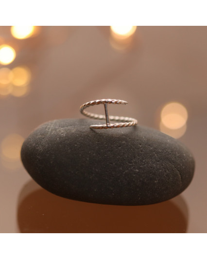 Bague Phalange Spirale