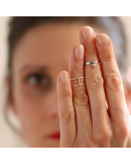Bague de Phalange 3 anneaux
