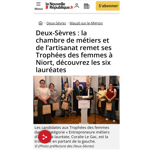 Trophée des femmes 2025 